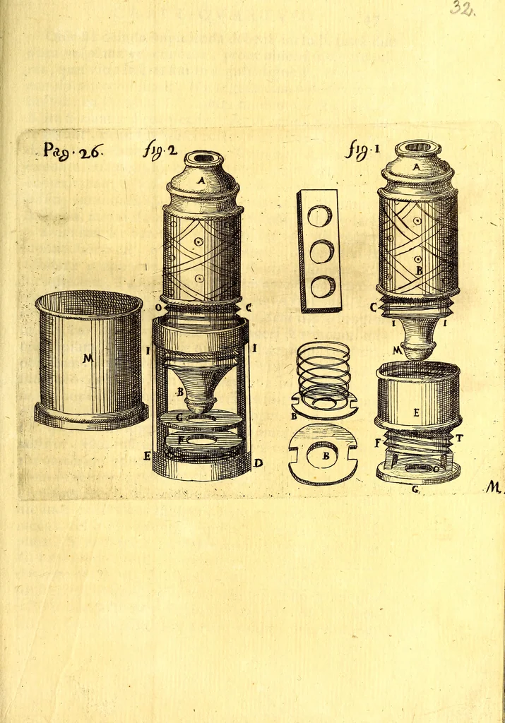 An illustration from Obseruationes circa viuentia, quæ in rebus non viuentibus reperiuntur : Cum micrographia curiosa siue Rerum minutissimarum obseruationibus, quæ ope microscopij recognitæ ad viuum exprimuntur : his accesserunt aliquot animalium testaceorum icones non antea in lucem editæ : omnia curiosorum naturæ exploratorum vtilitati & iucunditati expressa & oblata, 1691, leaf 458