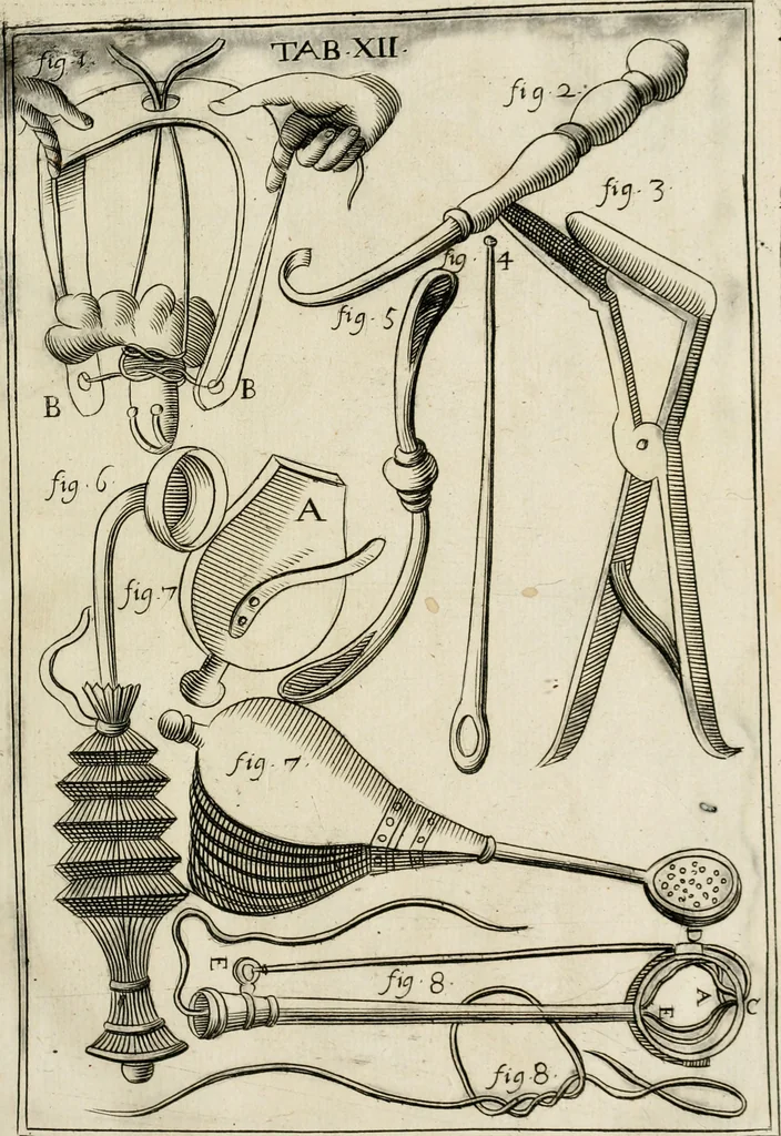 An illustration from Observations chirvrgiqves, 1669, leaf 46