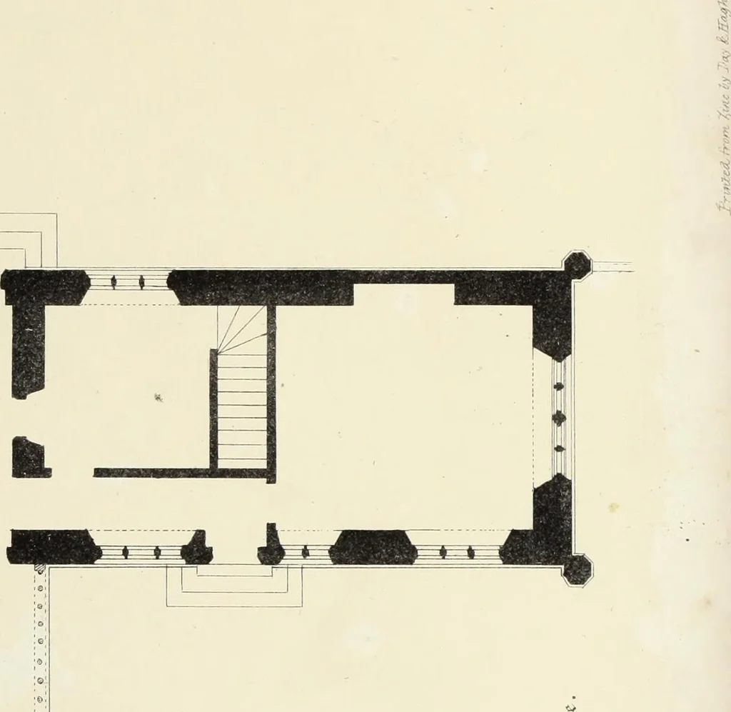 An illustration from Observations on the architecture of England during the reigns of Queen Elizabeth and King James I. & c. & c, 1837, leaf 126