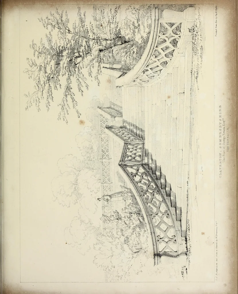 An illustration from Observations on the architecture of England during the reigns of Queen Elizabeth and King James I. & c. & c, 1837, leaf 52