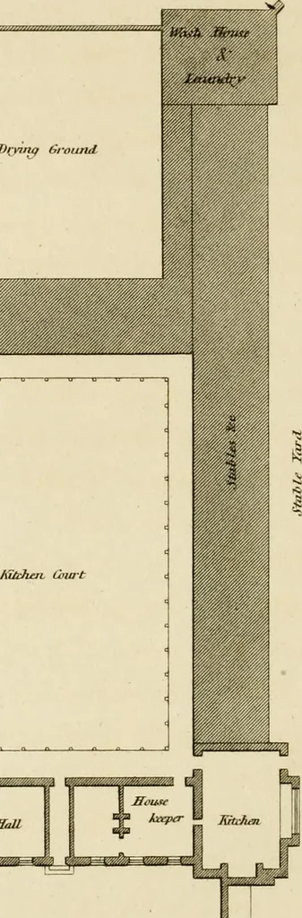 An illustration from Observations on the theory and practice of landscape gardening : including some remarks on Grecian and Gothic architecture, collected from various manuscripts, in the possession of the different noblemen and gentlemen, for whose use they were originally written : the whole tending to establish fixed principles in the respective arts, 1805, leaf 305
