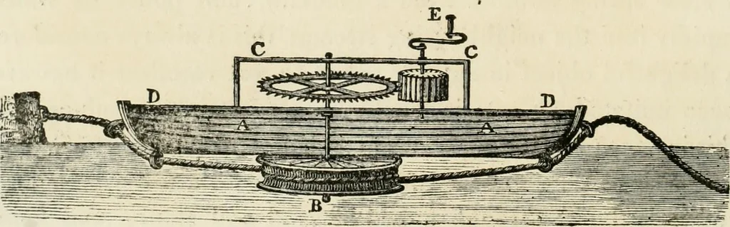An illustration from Observations on the theory and practice of landscape gardening : including some remarks on Grecian and Gothic architecture, collected from various manuscripts, in the possession of the different noblemen and gentlemen, for whose use they were originally written : the whole tending to establish fixed principles in the respective arts, 1805, leaf 83