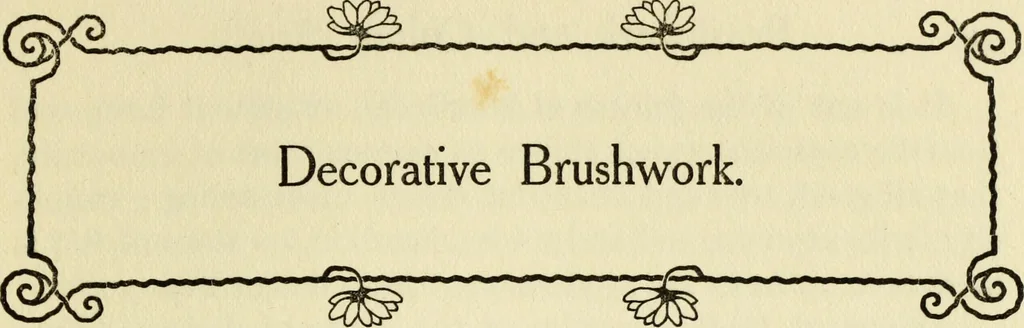 An illustration from Observations and suggestions on brushwork and colour study, 1906, leaf 52