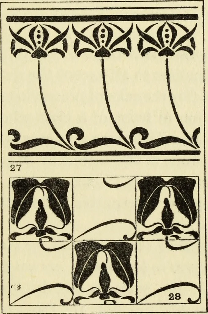 An illustration from Observations and suggestions on brushwork and colour study, 1906, leaf 54