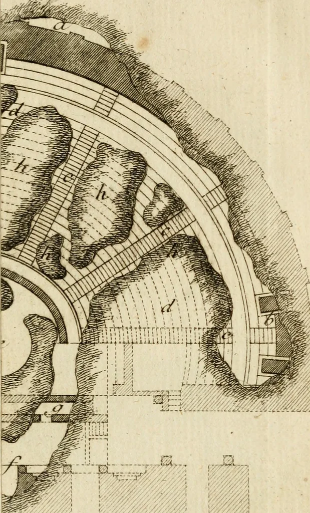 An illustration from Observations sur les antiquités d'Herculanum : avec quelques réflexions sur la peinture & la sculpture des anciens; & une courte description de plusieurs antiquités des environs de Naples, 1755, leaf 64