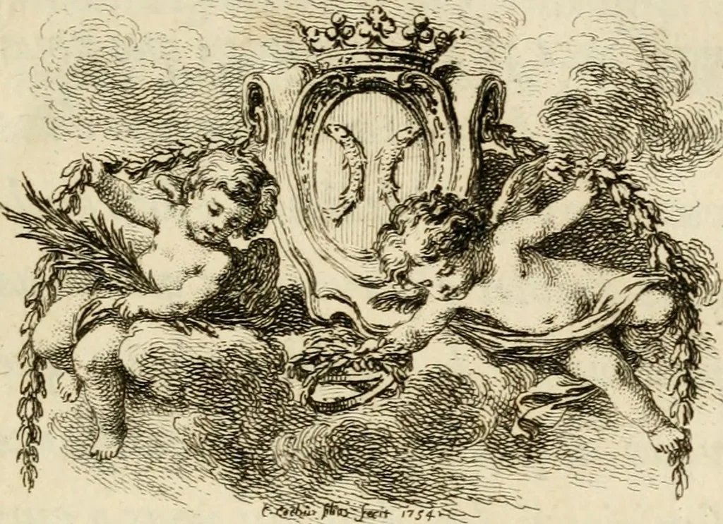 An illustration from Observations sur les antiquités d'Herculanum : avec quelques réflexions sur la peinture & la sculpture des anciens; & une courte description de plusieurs antiquités des environs de Naples, 1755, leaf 8
