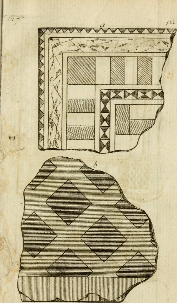 An illustration from Observations sur les antiquités d'Herculanum : avec quelques réflexions sur la peinture & la sculpture des anciens; & une courte description de plusieurs antiquités des environs de Naples, 1755, leaf 88