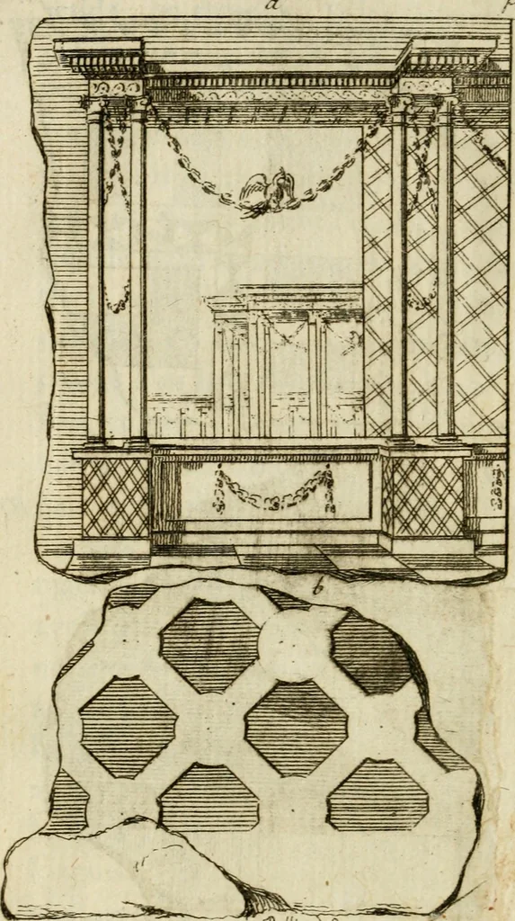 An illustration from Observations sur les antiquités d'Herculanum : avec quelques réflexions sur la peinture & la sculpture des anciens; & une courte description de plusieurs antiquités des environs de Naples, 1755, leaf 89