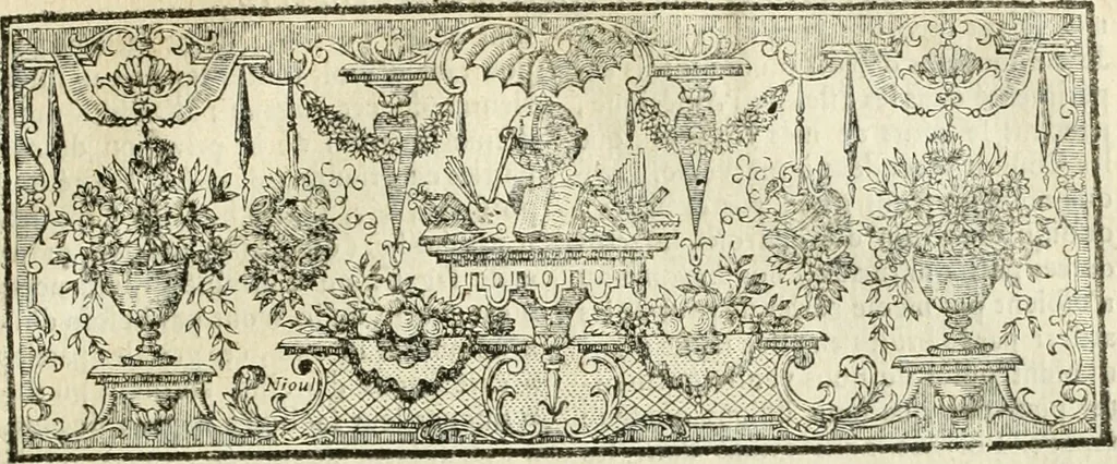 An illustration from Observations sur l'histoire naturelle, sur la physique et sur la peinture, 1752, leaf 166