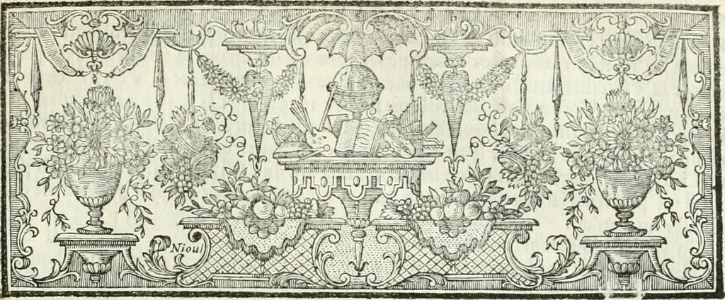 An illustration from Observations sur l'histoire naturelle, sur la physique et sur la peinture, 1752, leaf 86
