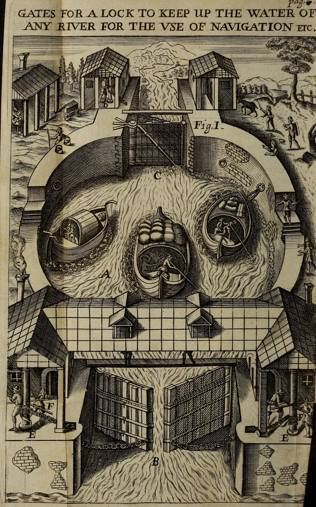 An illustration from Observations topographical, moral, & physiological; : made in a journey through part of the Low-countries, Germany, Italy, and France: with a catalogue of plants not native of England, found spontaneously growing in those parts, and their virtues., 1673, leaf 27