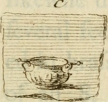 An illustration from Observations upon the antiquities of the town of Herculaneum, discovered at the foot of Mount Vesuvius : with some reflections on the painting and sculpture of the ancients : and a short description of the antiquities in the neighbourhood of Naples, 1754, leaf 92