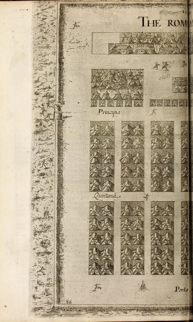 An illustration from Observations vpon Caesars comentaries, 1609, leaf 120