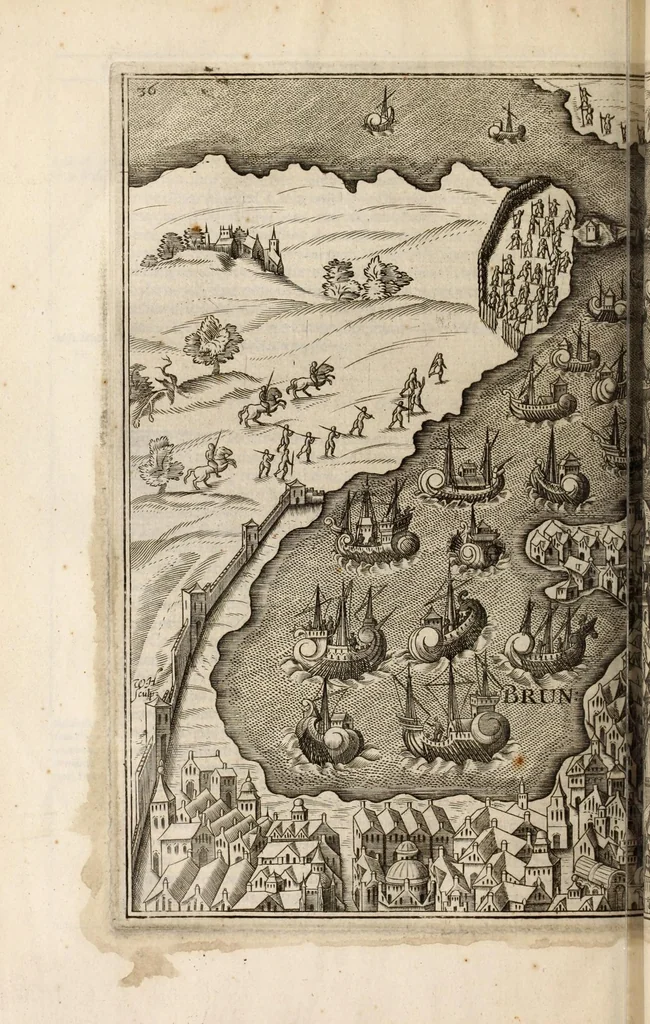 An illustration from Observations vpon Caesars comentaries, 1609, leaf 288