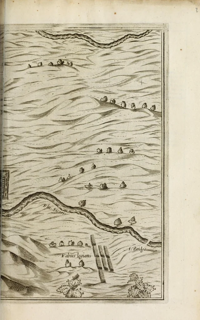 An illustration from Observations vpon Caesars comentaries, 1609, leaf 303