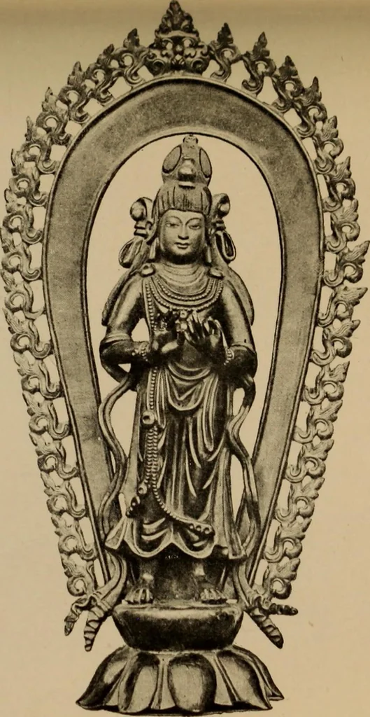 An illustration from Obzor sobraniia predmetov lamaskago kul'ta kn. .. Ukhtomskago, 1905, leaf 166