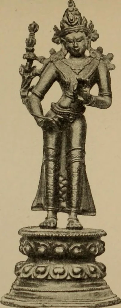 An illustration from Obzor sobraniia predmetov lamaskago kul'ta kn. .. Ukhtomskago, 1905, leaf 172