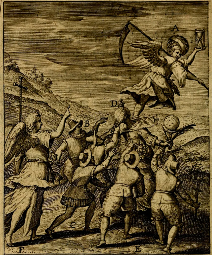An illustration from Occasio Arrepta. Neglecta. Hvivs Commode; Illivs incommoda, 1605, leaf 135