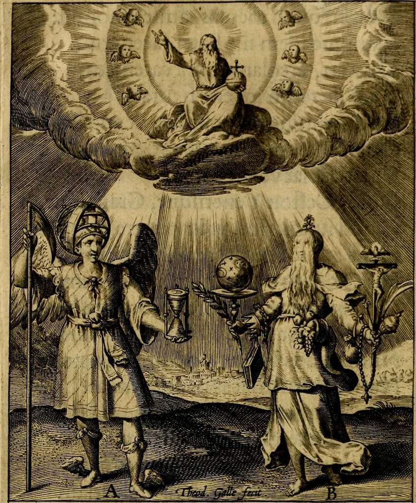 An illustration from Occasio Arrepta. Neglecta. Hvivs Commode; Illivs incommoda, 1605, leaf 19