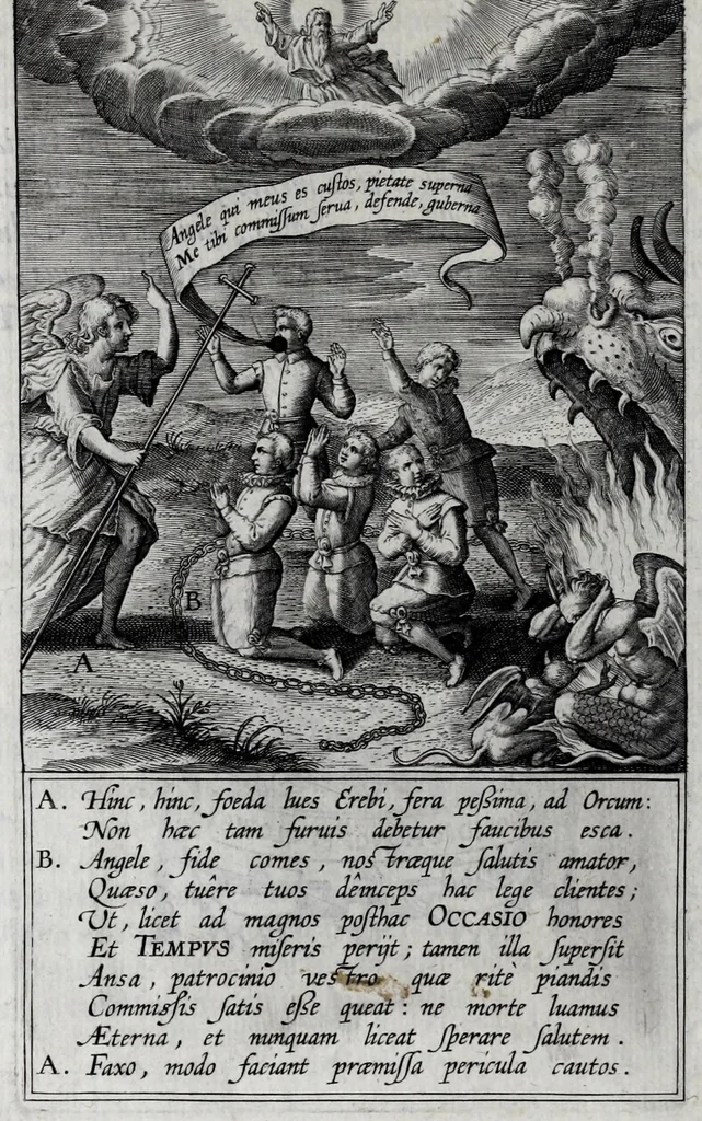 An illustration from Occasio arrepta, neglecta, hvivs commoda, illivs incommoda, 1605, leaf 272