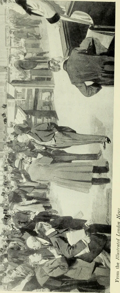 An illustration from Ocean trade and shipping, 1914, leaf 160