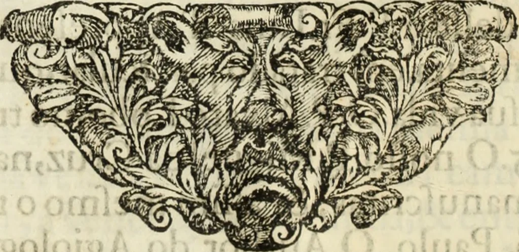 An illustration from O ceo aberto na terra : historia das sagradas congregações dos conegos seculares de S. Jorge em Alga de Venesa, & de S. Joaõ Evangelista em Portugal, 1697, leaf 1169