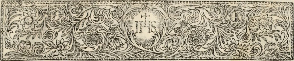An illustration from O ceo aberto na terra : historia das sagradas congregações dos conegos seculares de S. Jorge em Alga de Venesa, & de S. Joaõ Evangelista em Portugal, 1697, leaf 30
