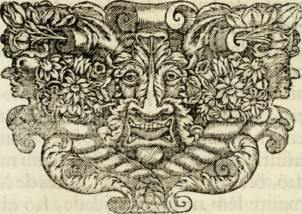 An illustration from O ceo aberto na terra : historia das sagradas congregações dos conegos seculares de S. Jorge em Alga de Venesa, & de S. Joaõ Evangelista em Portugal, 1697, leaf 577