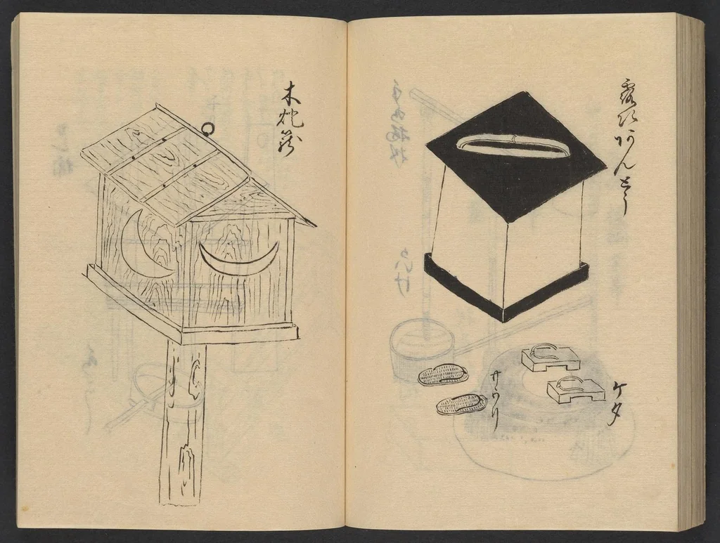 An illustration from Ocha no obegaki ; Chaso : sore suki to iu wa ; Chadōguzu : zen, 1800, leaf 135