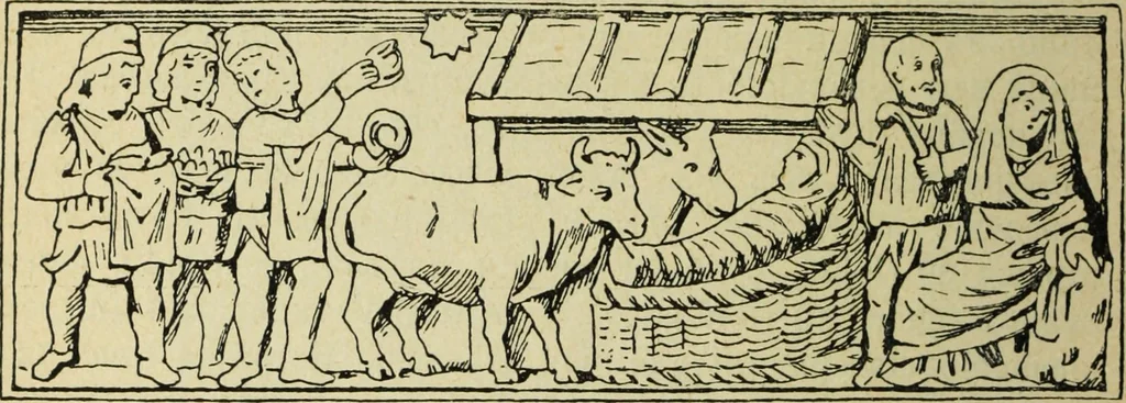 An illustration from Ocherki pamiatnikov khristiansko ikonografi i iskusstva, 1900, leaf 105