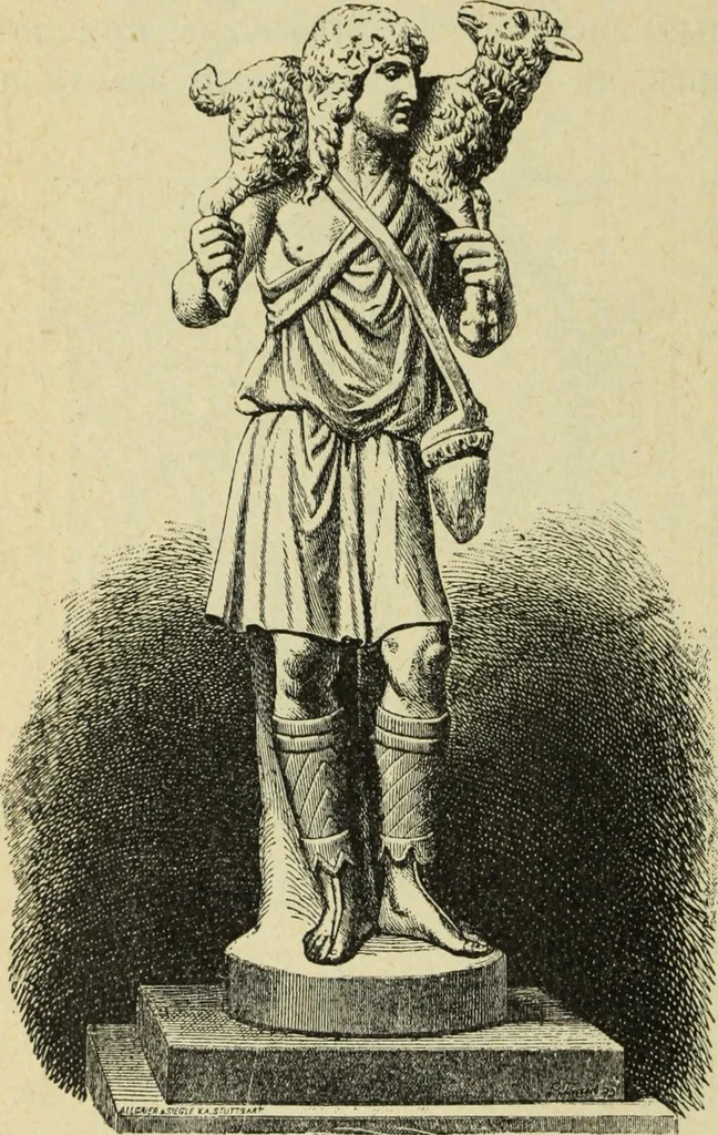 An illustration from Ocherki pamiatnikov khristiansko ikonografi i iskusstva, 1900, leaf 111