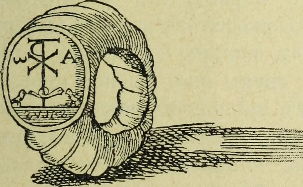 An illustration from Ocherki pamiatnikov khristiansko ikonografi i iskusstva, 1900, leaf 114