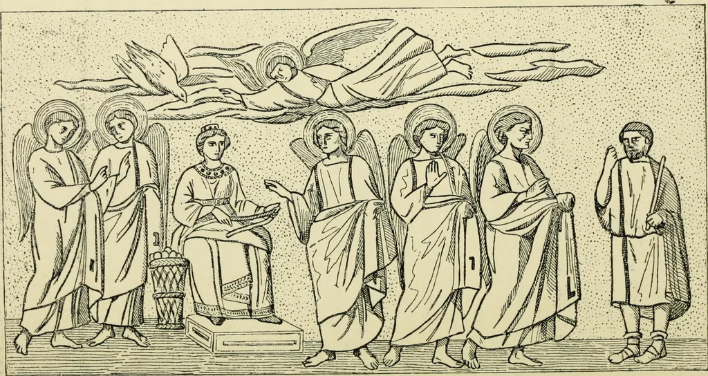 An illustration from Ocherki pamiatnikov khristiansko ikonografi i iskusstva, 1900, leaf 129