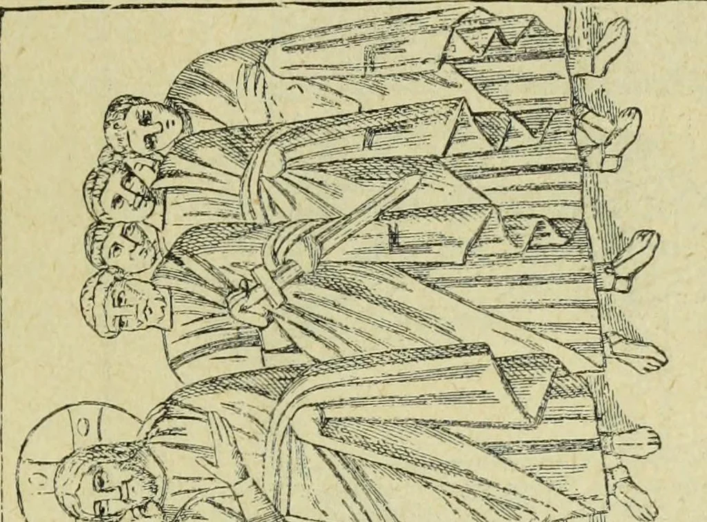 An illustration from Ocherki pamiatnikov khristiansko ikonografi i iskusstva, 1900, leaf 156