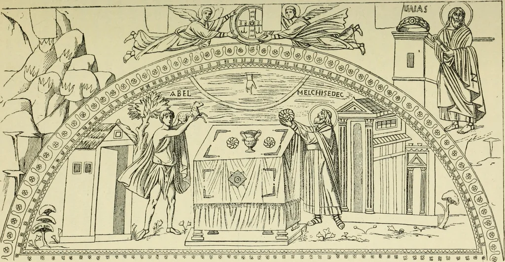 An illustration from Ocherki pamiatnikov khristiansko ikonografi i iskusstva, 1900, leaf 161