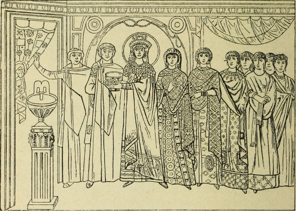 An illustration from Ocherki pamiatnikov khristiansko ikonografi i iskusstva, 1900, leaf 167