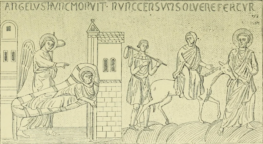 An illustration from Ocherki pamiatnikov khristiansko ikonografi i iskusstva, 1900, leaf 196