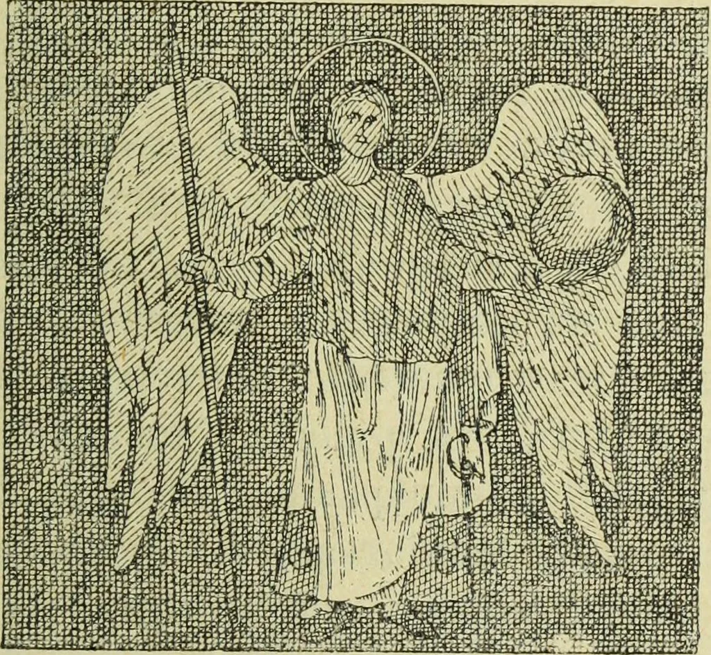 An illustration from Ocherki pamiatnikov khristiansko ikonografi i iskusstva, 1900, leaf 202