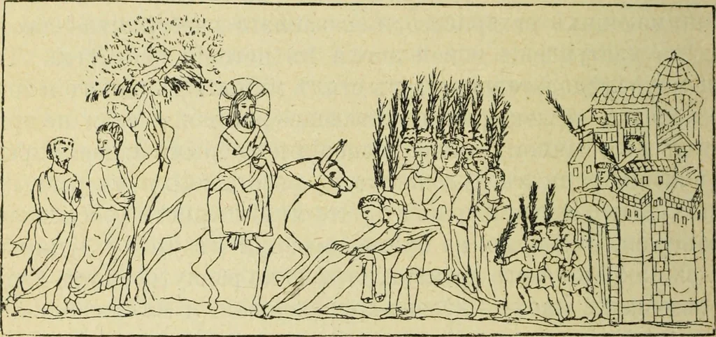 An illustration from Ocherki pamiatnikov khristiansko ikonografi i iskusstva, 1900, leaf 209