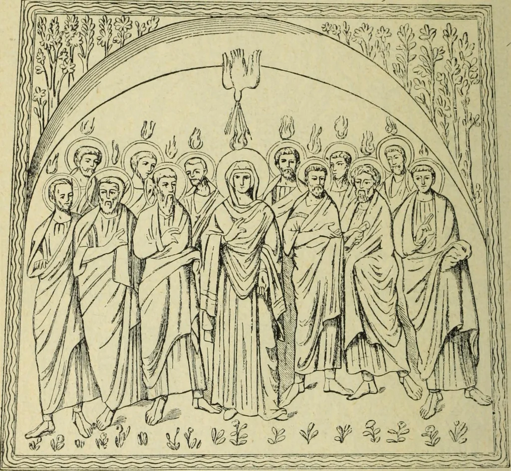 An illustration from Ocherki pamiatnikov khristiansko ikonografi i iskusstva, 1900, leaf 221
