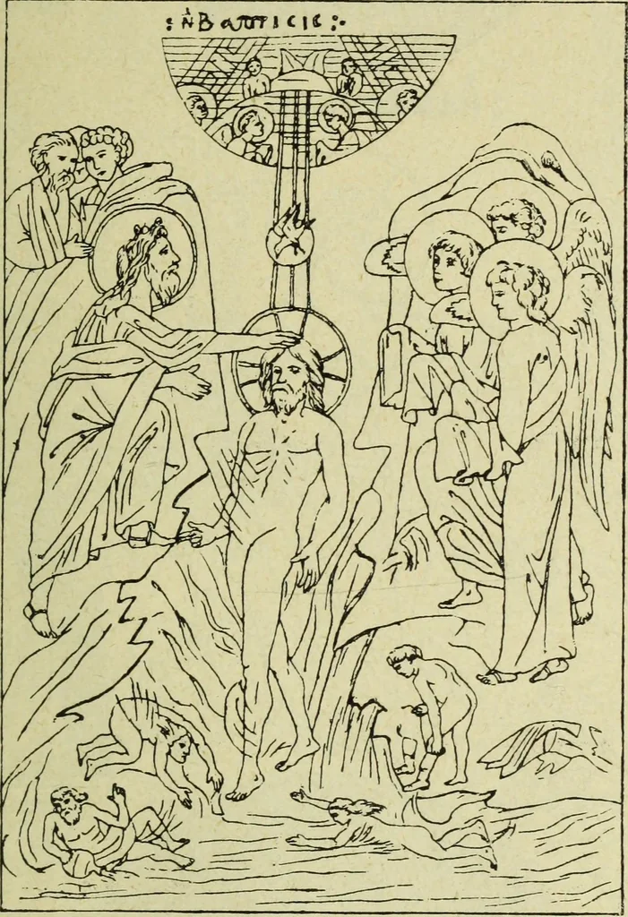 An illustration from Ocherki pamiatnikov khristiansko ikonografi i iskusstva, 1900, leaf 226