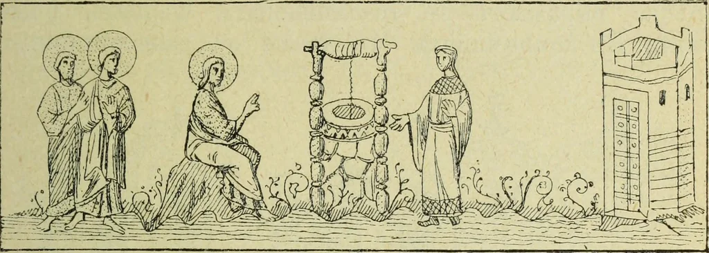 An illustration from Ocherki pamiatnikov khristiansko ikonografi i iskusstva, 1900, leaf 232