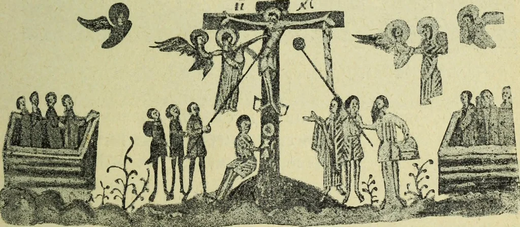 An illustration from Ocherki pamiatnikov khristiansko ikonografi i iskusstva, 1900, leaf 232