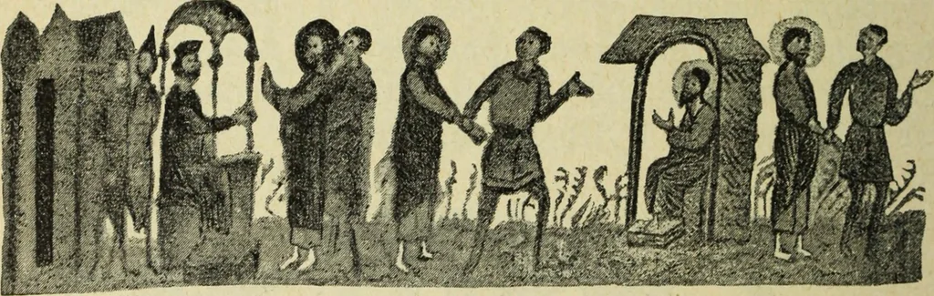 An illustration from Ocherki pamiatnikov khristiansko ikonografi i iskusstva, 1900, leaf 233
