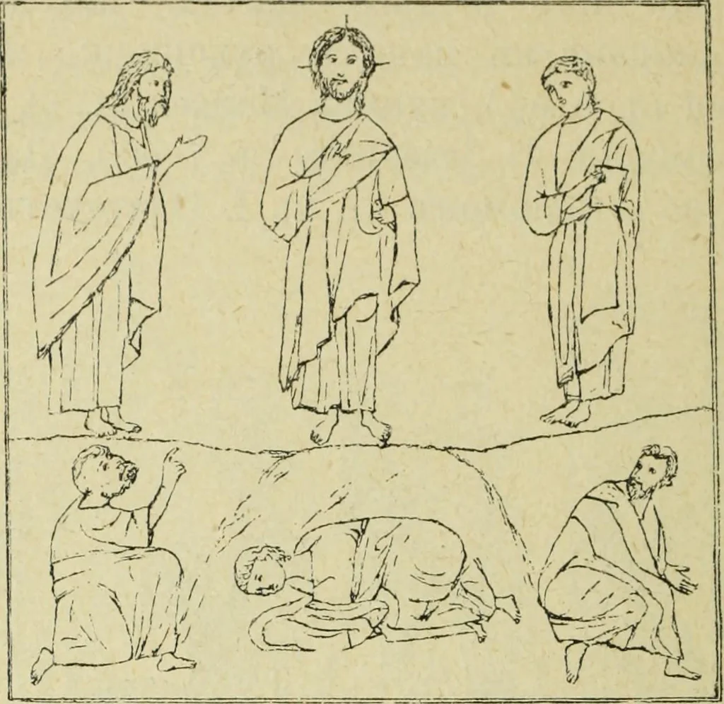 An illustration from Ocherki pamiatnikov khristiansko ikonografi i iskusstva, 1900, leaf 235