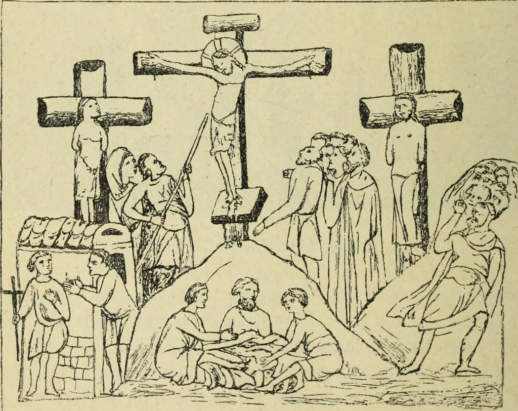 An illustration from Ocherki pamiatnikov khristiansko ikonografi i iskusstva, 1900, leaf 235