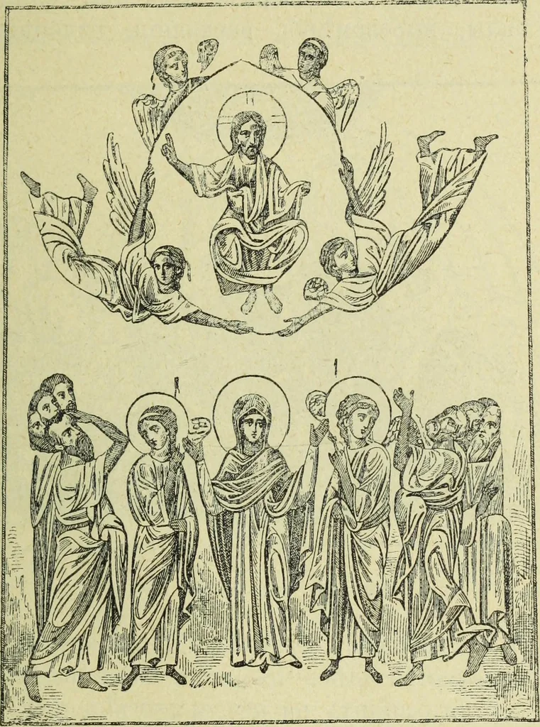 An illustration from Ocherki pamiatnikov khristiansko ikonografi i iskusstva, 1900, leaf 236