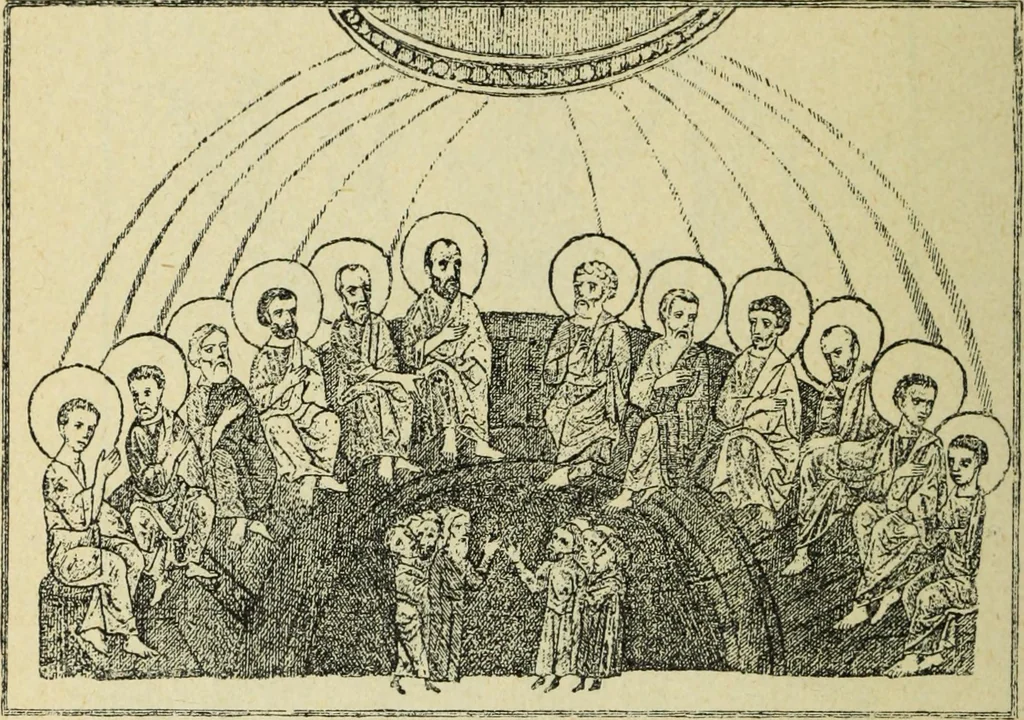 An illustration from Ocherki pamiatnikov khristiansko ikonografi i iskusstva, 1900, leaf 237