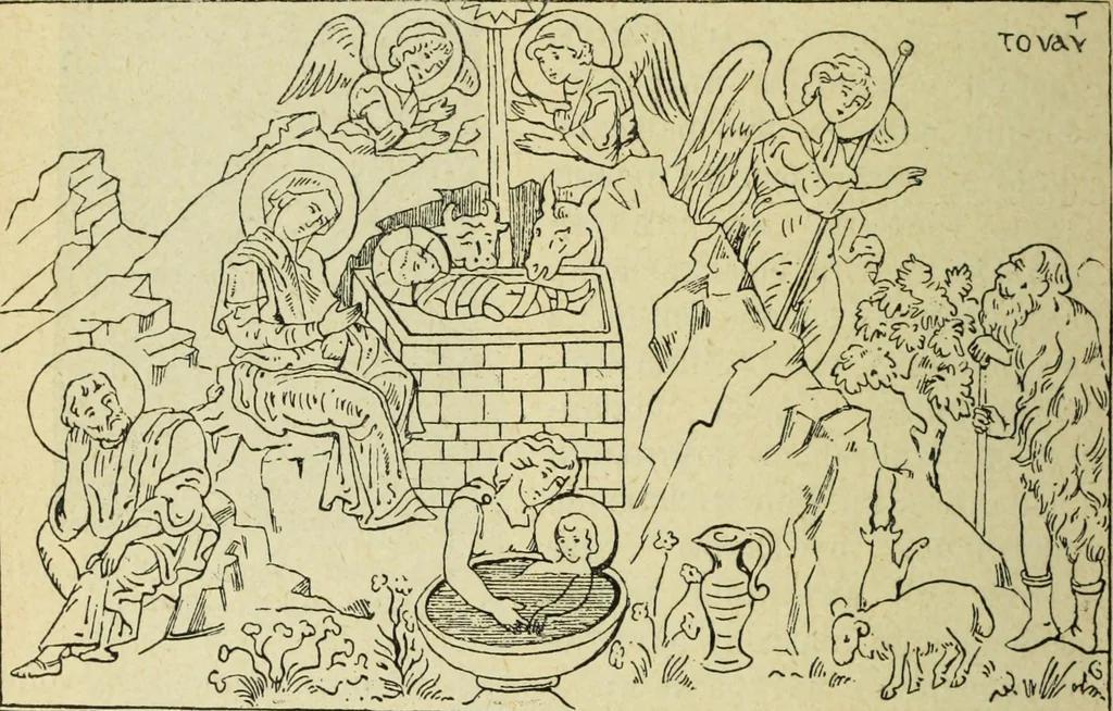 An illustration from Ocherki pamiatnikov khristiansko ikonografi i iskusstva, 1900, leaf 265