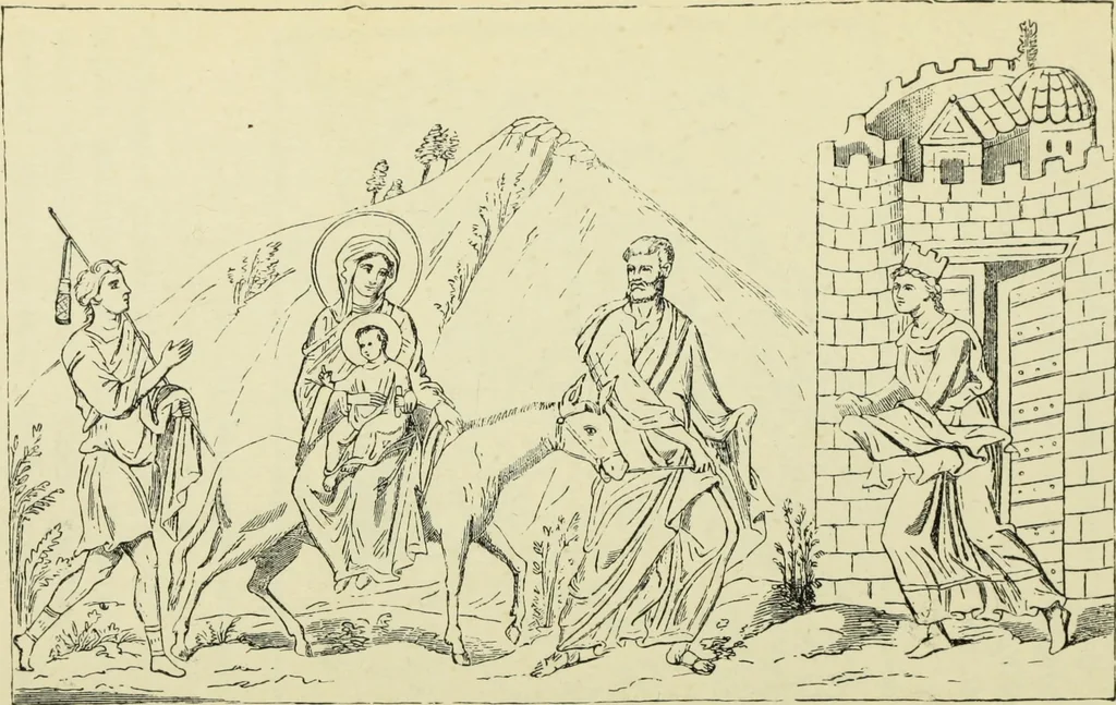 An illustration from Ocherki pamiatnikov khristiansko ikonografi i iskusstva, 1900, leaf 267